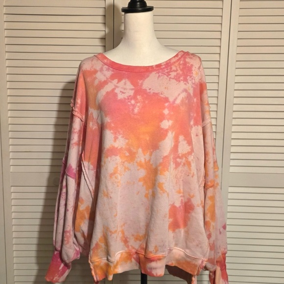 NWOT Free People Custom Tie-Dye Camden L/Xl - Picture 8 of 8